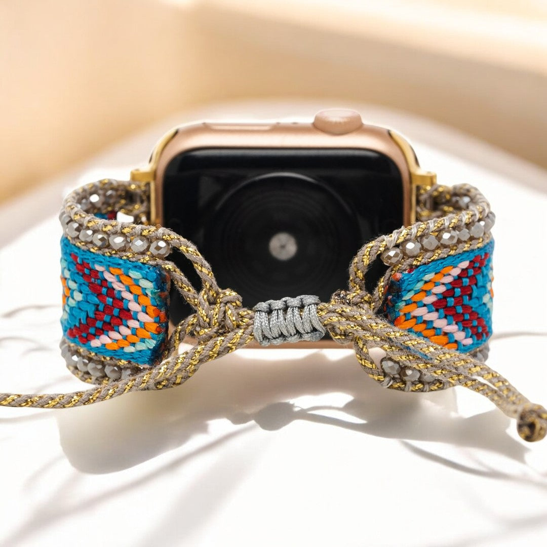 Bracelet Apple Watch Lagon Bleu