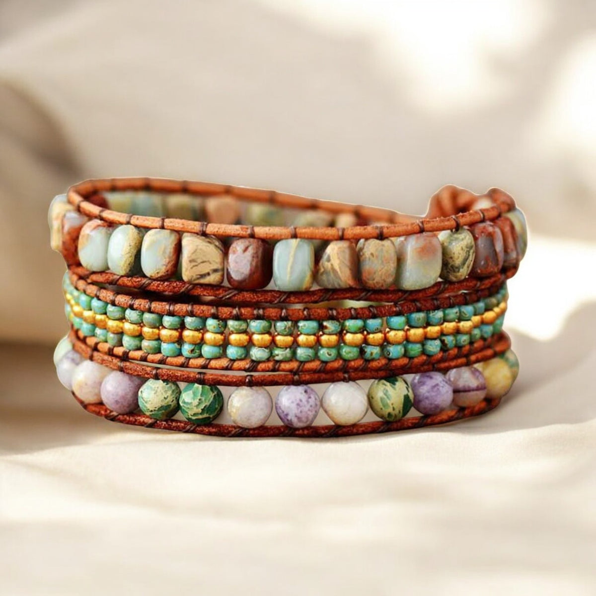 Bracelet Wrap Princesse Bohème