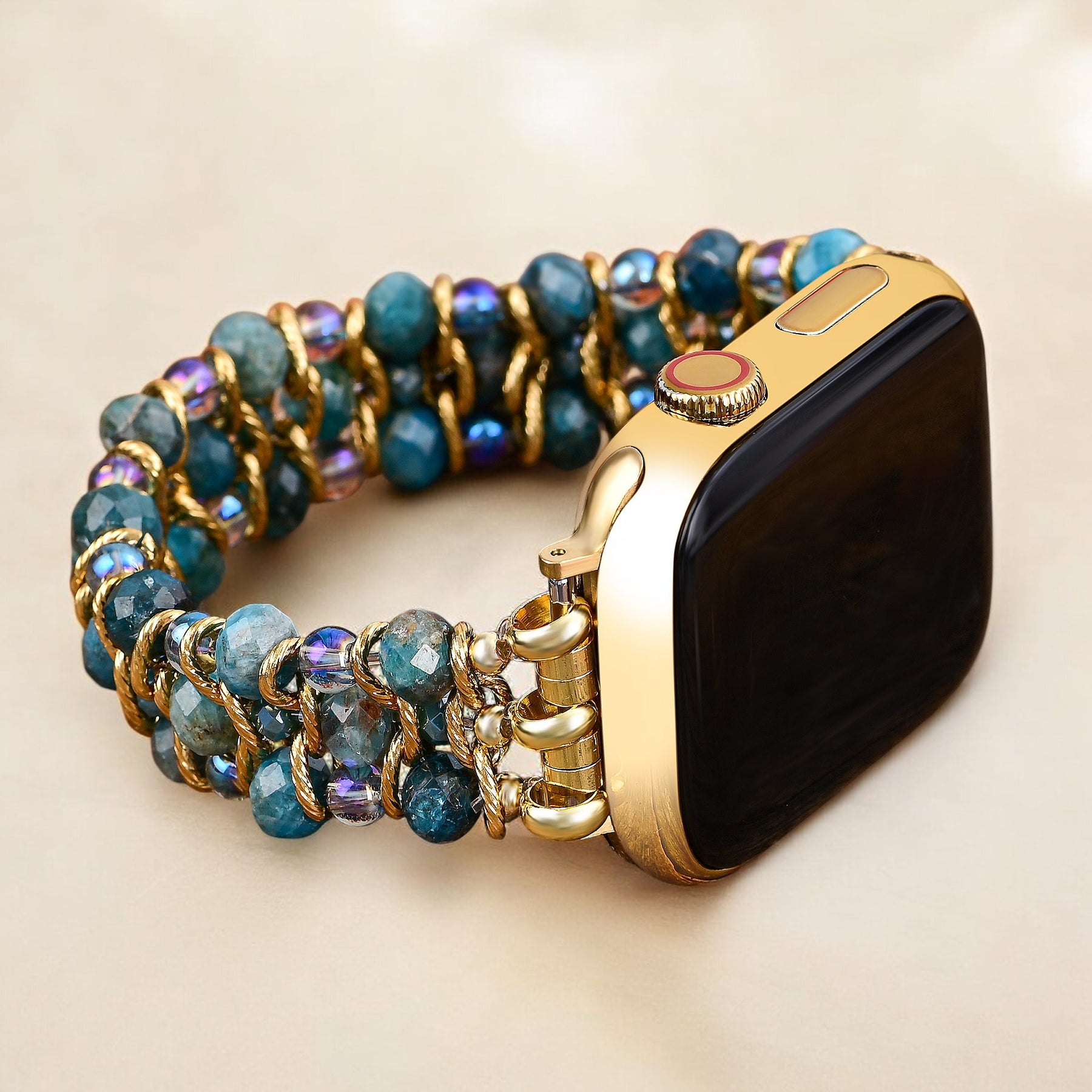 Bracelet tressé Crystal Shores pour Apple Watch