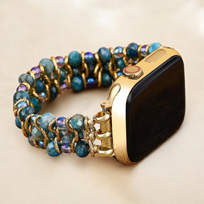 Bracelet tressé Crystal Shores pour Apple Watch