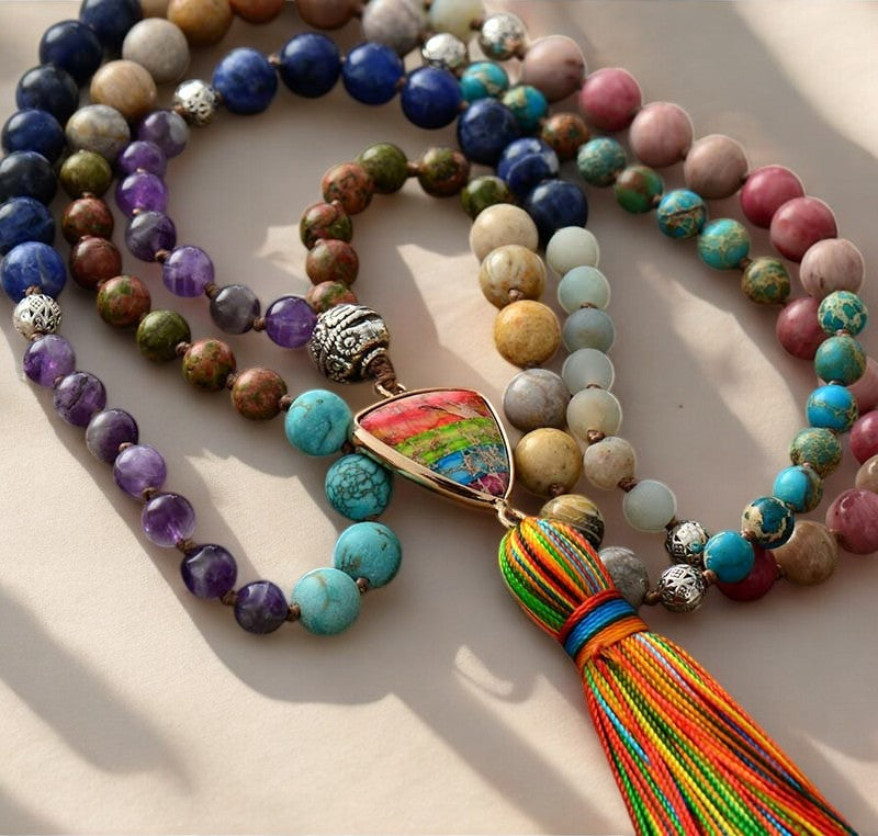 Collier à pampilles Chakra Charm