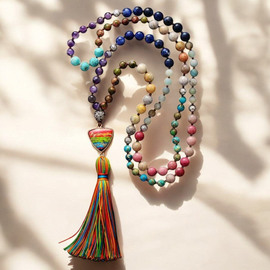 Collier à pampilles Chakra Charm