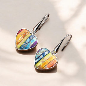 Boucles d'oreilles Chakra Cœur Énergie
