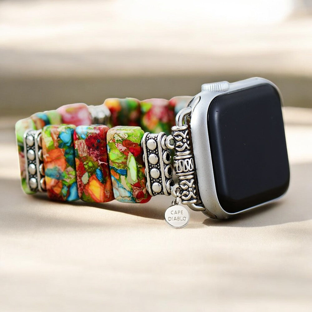 Bracelet Chic Flower Stretch pour Apple Watch