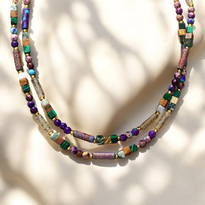 Collier ras du cou bohémien classique