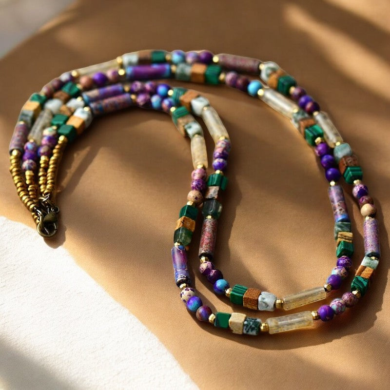 Collier ras du cou bohémien classique