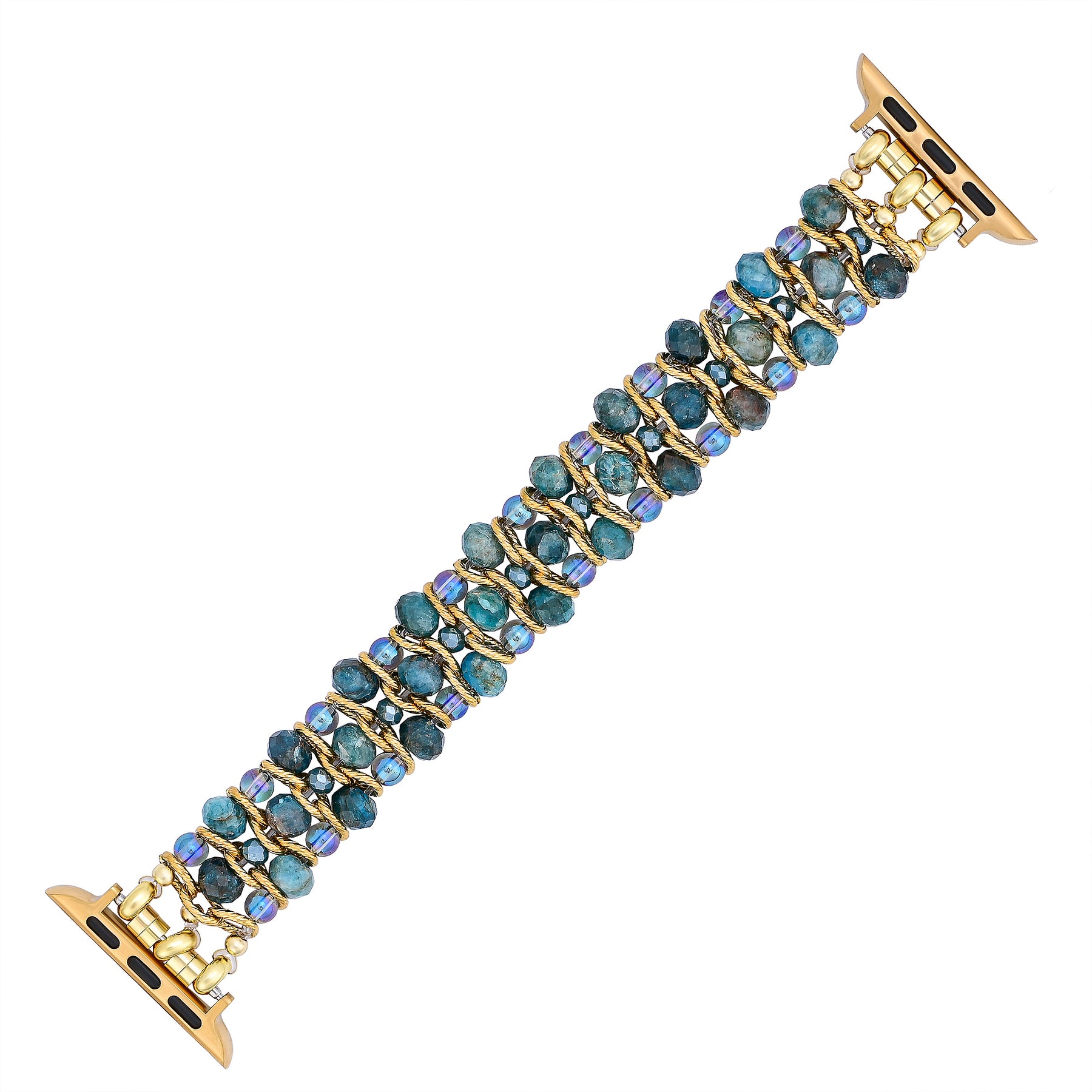 Bracelet Apple Watch tressé Crystal Shores