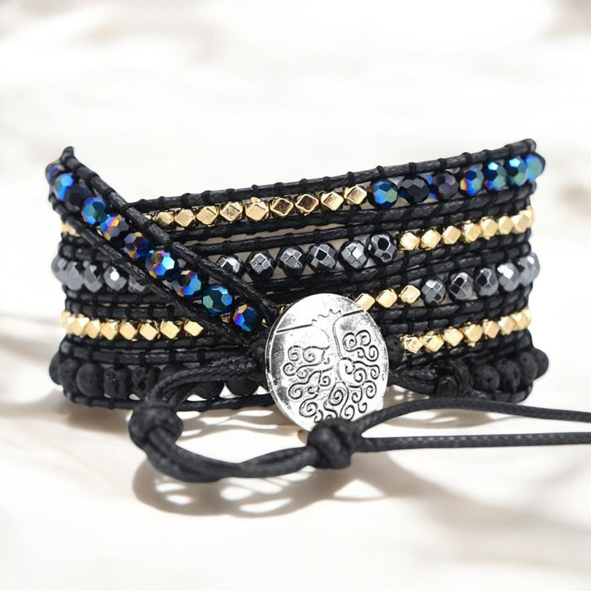Bracelet Éclipse Lune Sombre