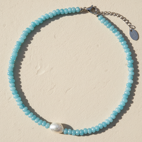Collier de perles Jade Blossom