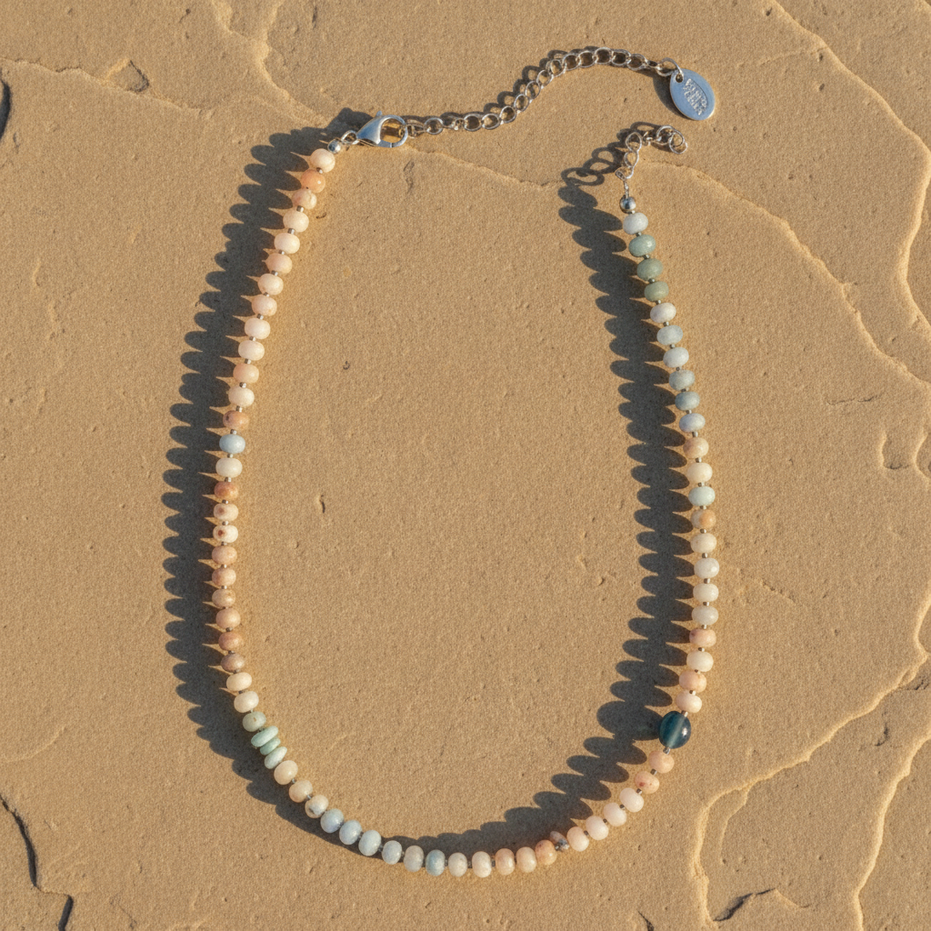 Collier Coucher de Soleil Corail