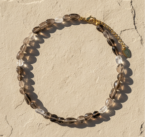 Collier Harmonie en Cristal d'Obsidienne