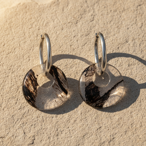 Boucles d'oreilles Eclipse Quartz