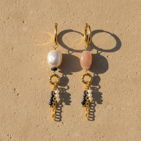 Boucles d'oreilles Soleil Pearl