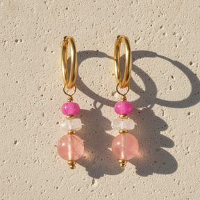 Boucles d'oreilles Blush Jade