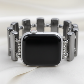Bracelet extensible Apple Watch Éclipse Platine
