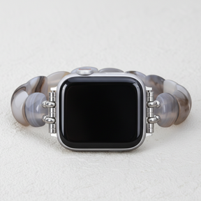 Bracelet extensible ivoire Aura pour Apple Watch