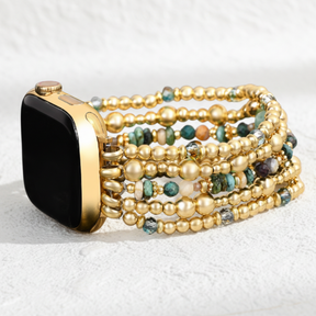 Bracelet extensible Oasis doré pour Apple Watch