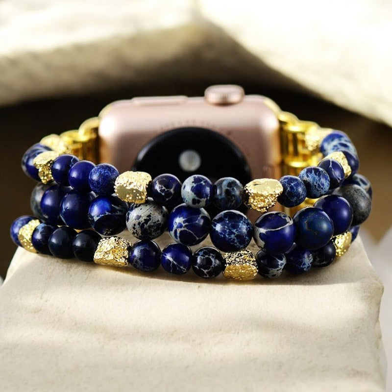Bracelet Apple Watch Extensible Royal Jaspe Empereur