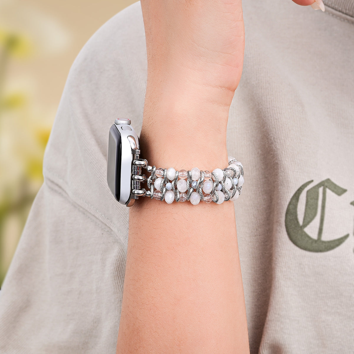Bracelet extensible tressé Moon Mirage pour Apple Watch