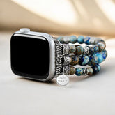 Bracelet extensible Imperial Jasper pour Apple Watch