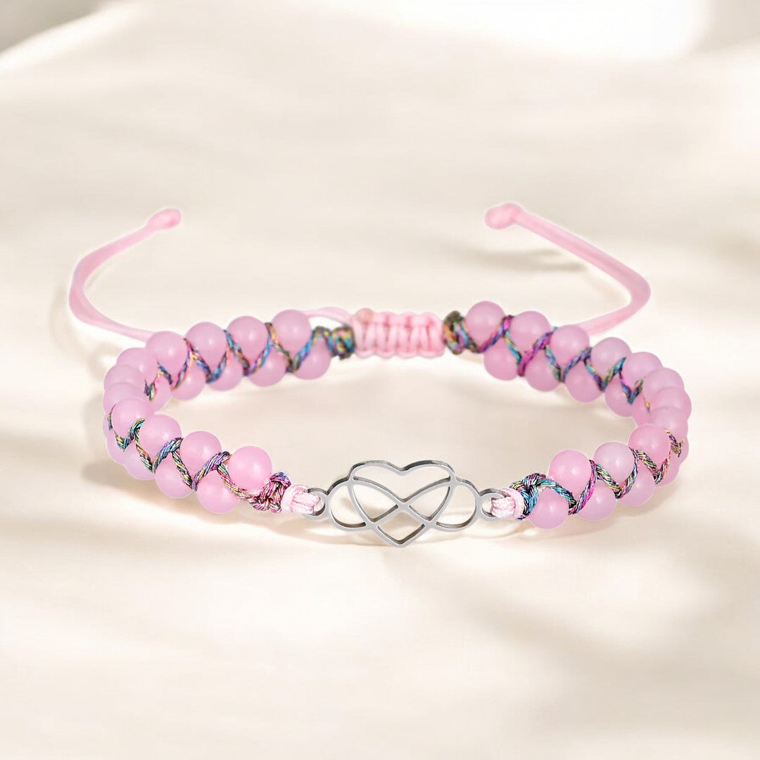 Bracelet d'Amour Infini de la Saint-Valentin
