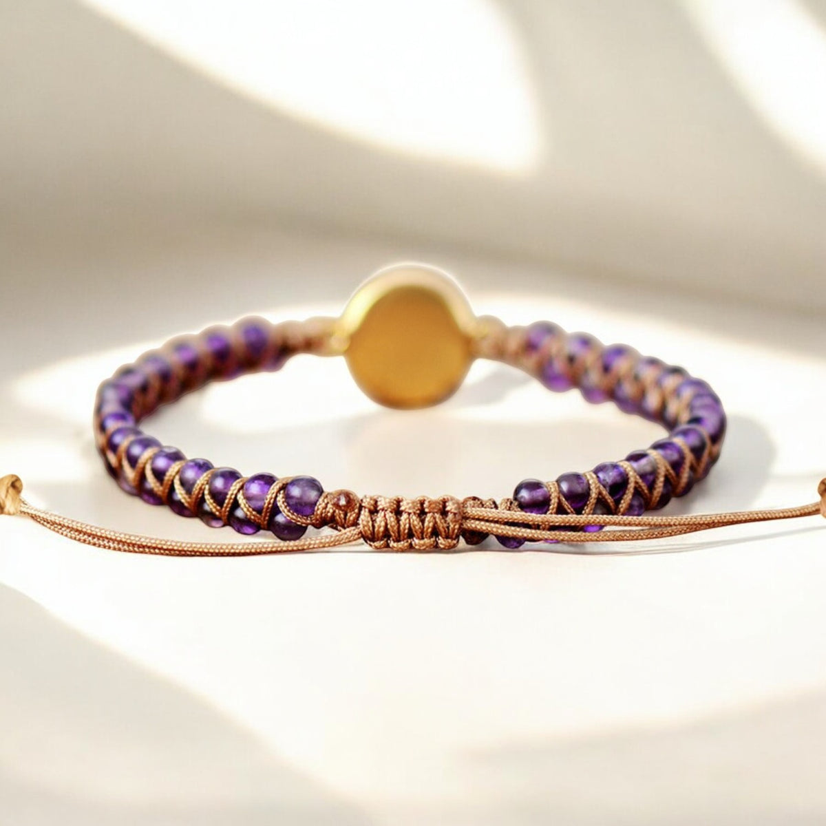 Bracelet de guérison Améthyste intense
