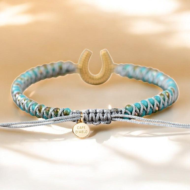 Bracelet Énergétique Fer à Cheval Porte-Bonheur