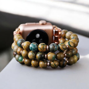 Bracelet de montre extensible Forest Meadow Draconite