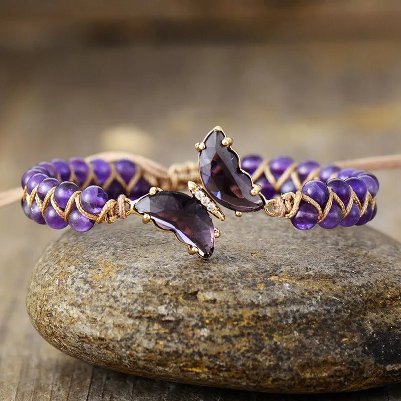 Bracelet Cristal Ailes Lumineuses