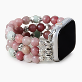 Bracelet extensible Apple Watch couleur rose fané