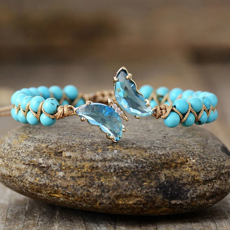 Bracelet Cristal Ailes Lumineuses