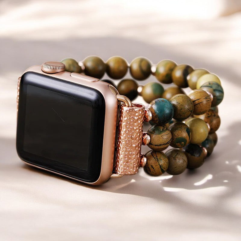 Bracelet de montre extensible Forest Meadow Draconite