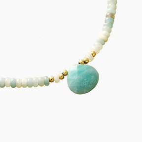 Collier d’Amazonite d’énergie de guérison