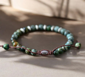 Bracelet Ragnar Turquoise Africain Pour Homme