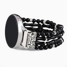 Bracelet de montre extensible en agate clair de lune pour Samsung Galaxy