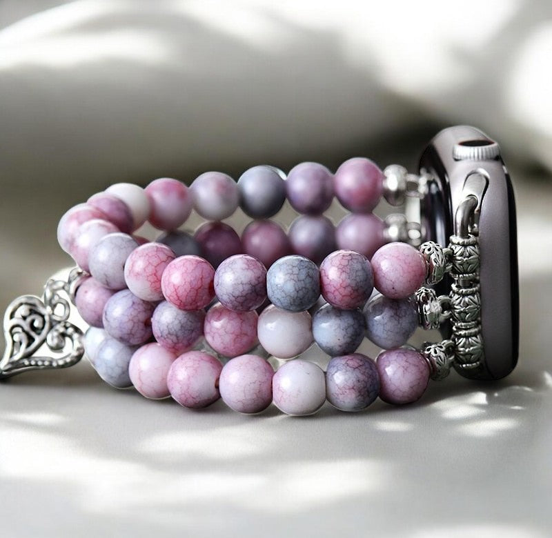 Bracelet extensible Pastel Love pour Apple Watch