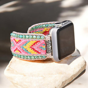 Bracelet Apple Watch Rose Citronnade