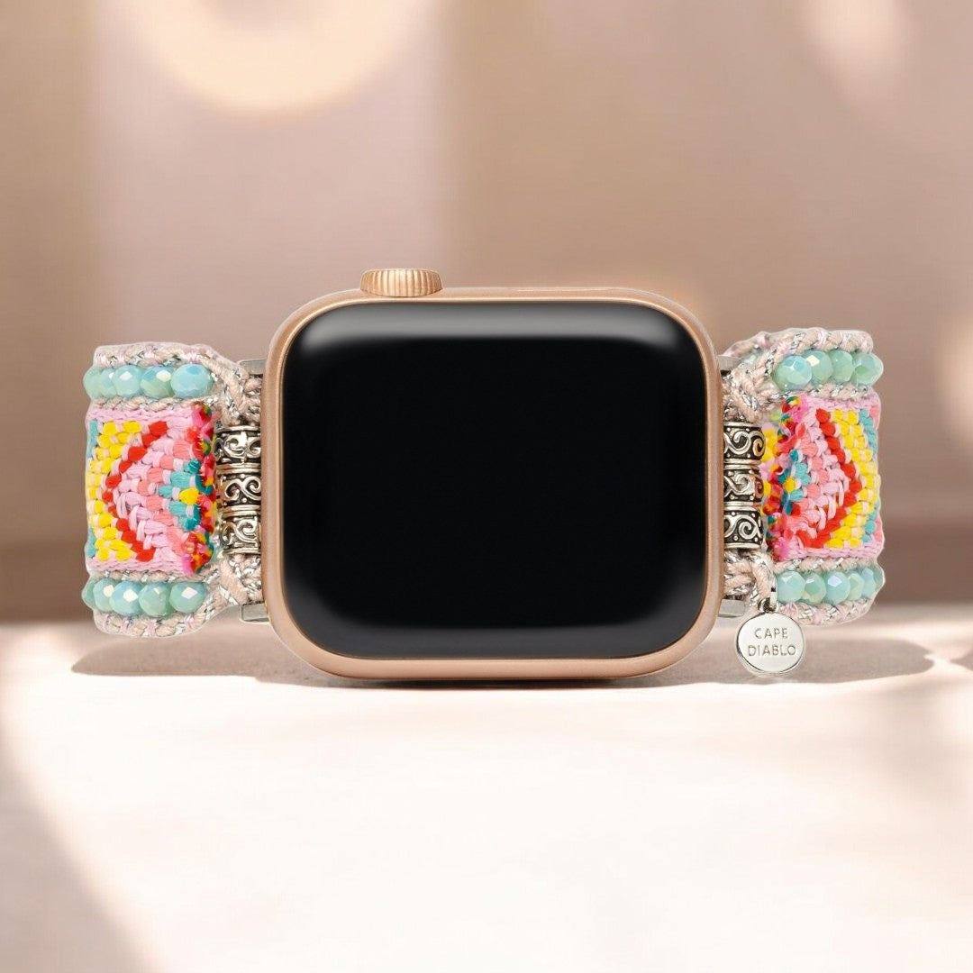Bracelet Apple Watch Rose Citronnade