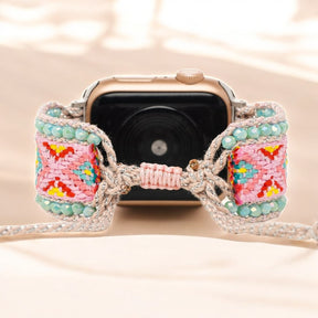 Bracelet Apple Watch Rose Citronnade