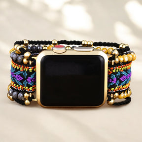 Bracelet Apple Watch Jonquille Pourpre