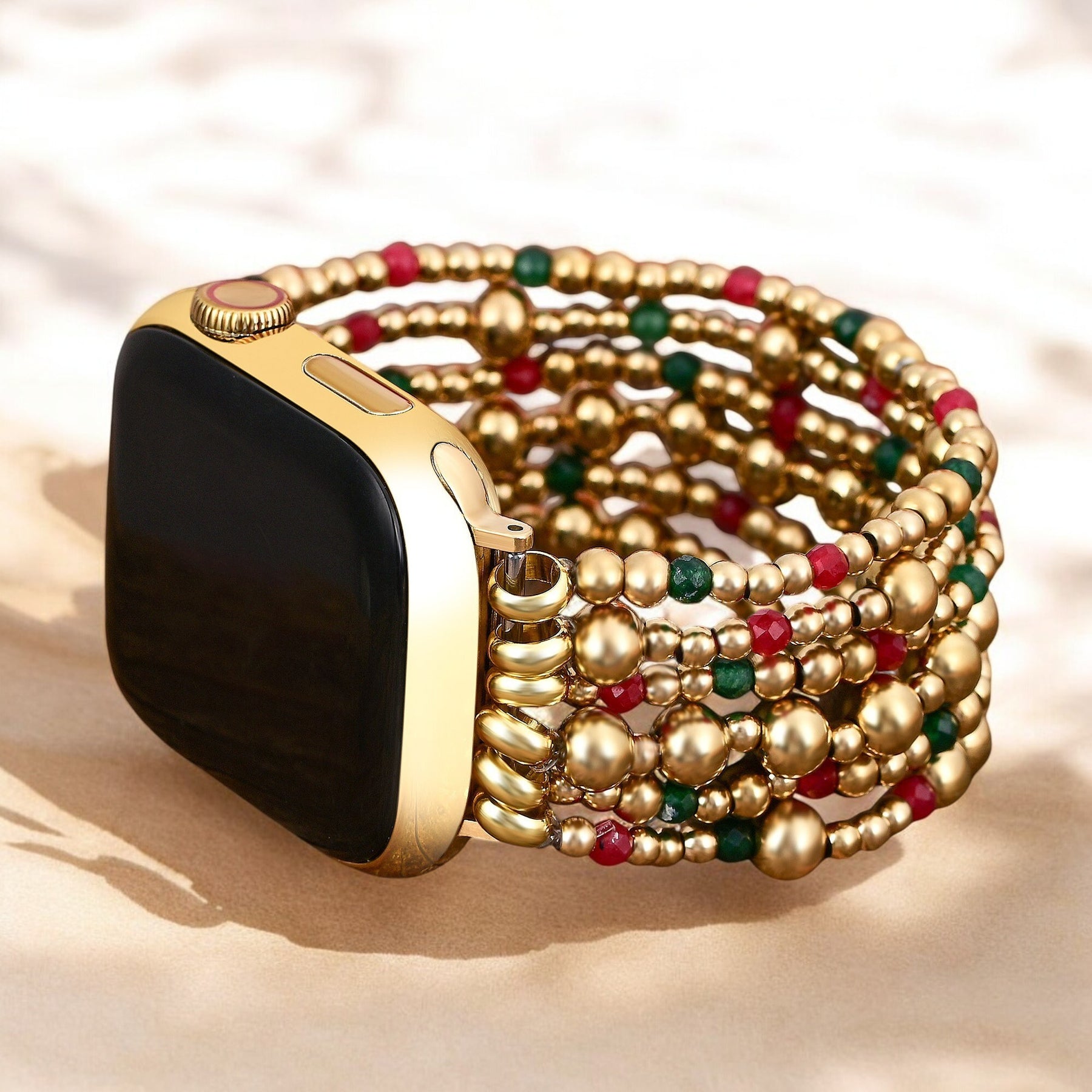 Bracelet Apple Watch Magic Gold de Noël