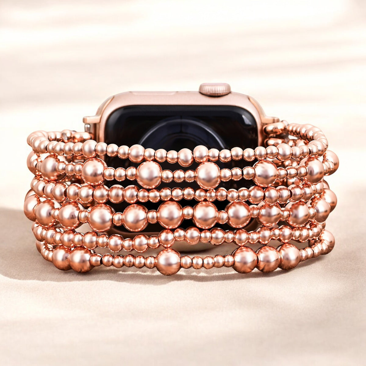 Bracelet Apple Watch Rose Gold Serenity