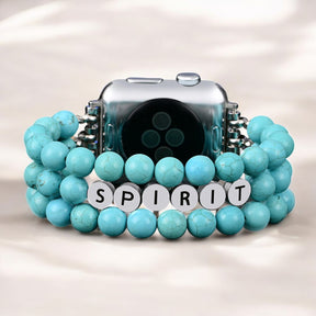 Bracelet Apple Watch Inspiration Esprit Turquoise